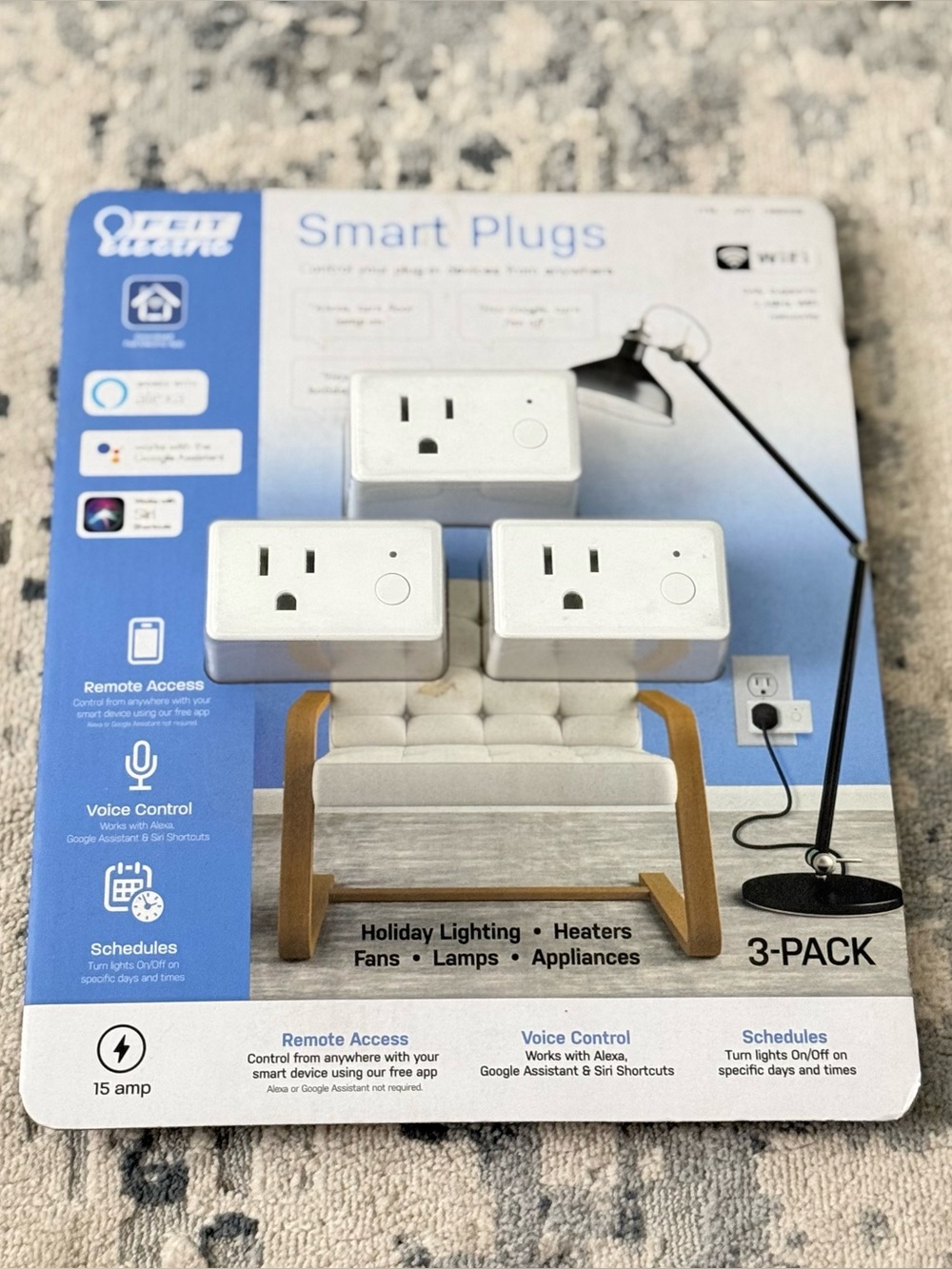 Feit Electric 3 pack Smart Plugs - Picture 5 of 8